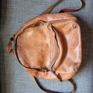 Madewell Leather Backpack.